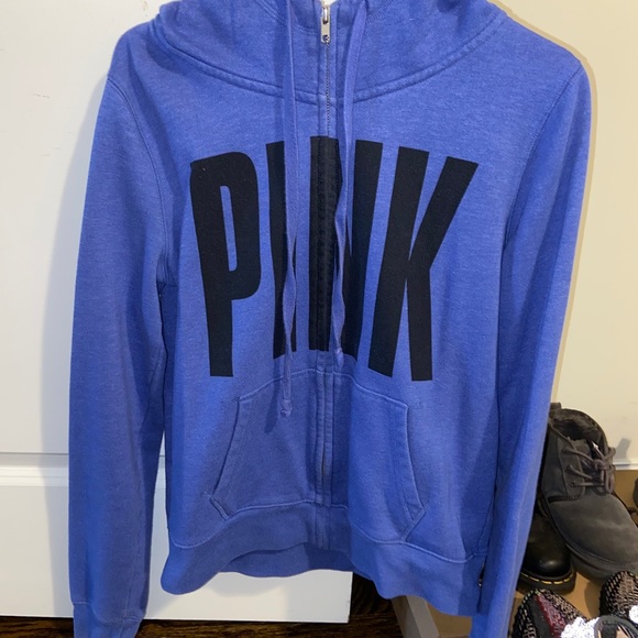 Royal blue Victoria’s Secret zip up - Picture 1 of 4